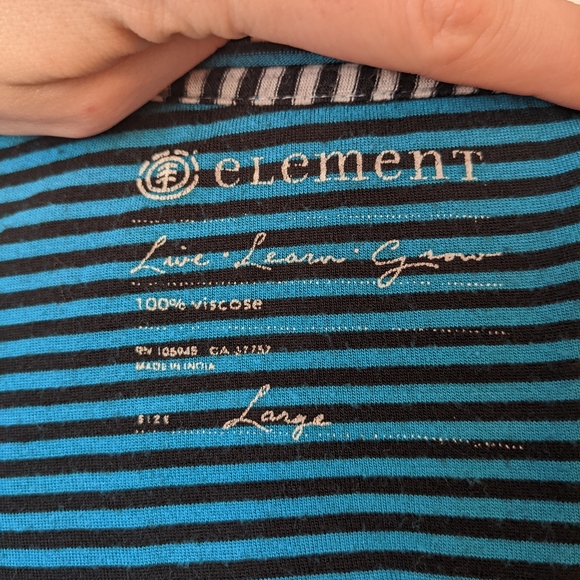 Striped high low t-shirt - Picture 5 of 5